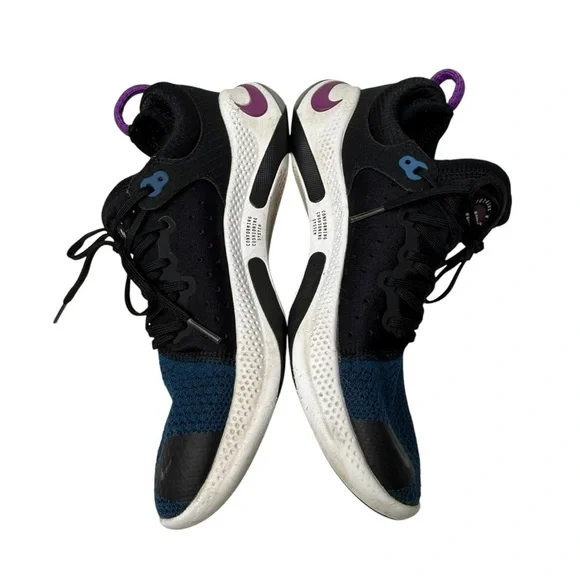 Nike Joyride Run Flyknit Size 10 Blue Black Pink Blast sock Sneakers AQ2731-004 - Picture 4 of 11